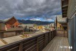 Large Second Floor Balcony with Stunning Mountain Views
